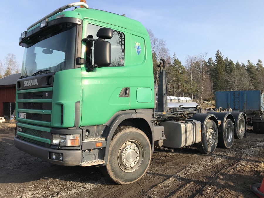 Lastväxlare Scania 124G  8x2