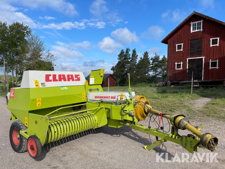 Småbalspress Claas Markant 55