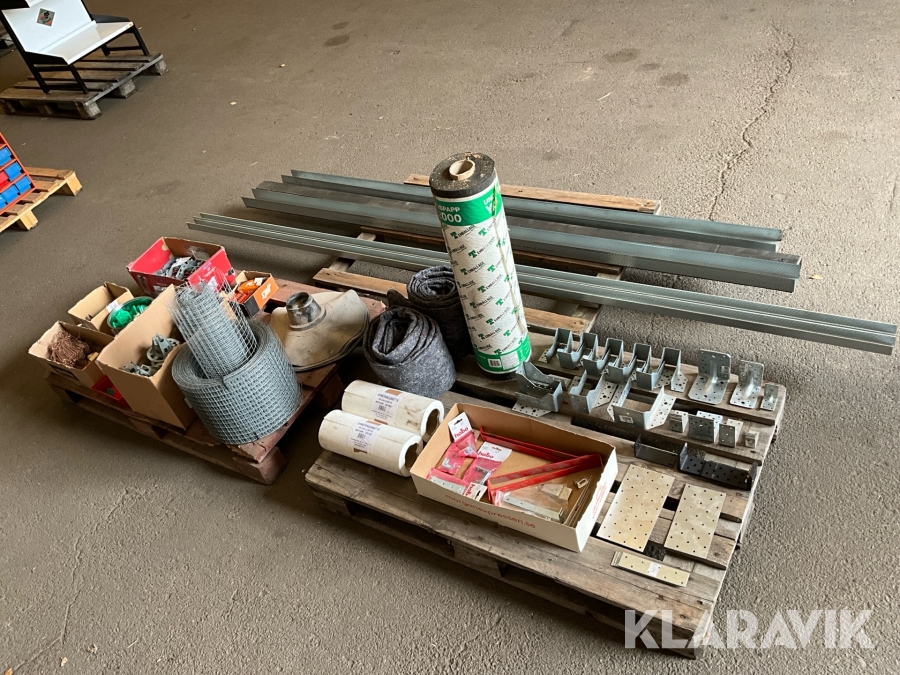 Byggdetaljer 3st pall