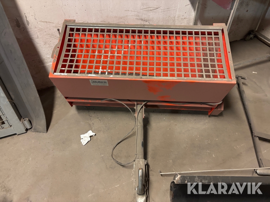 Salt och sandspridare Kova S1001 med 50mm drag