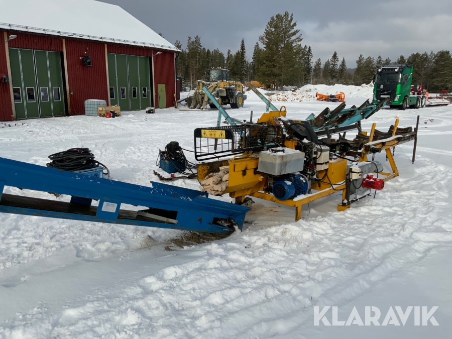 Vedmaskin Kisa Vedproffs 350