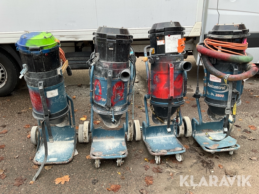 Stoftavskiljare Dustcontrol 4st