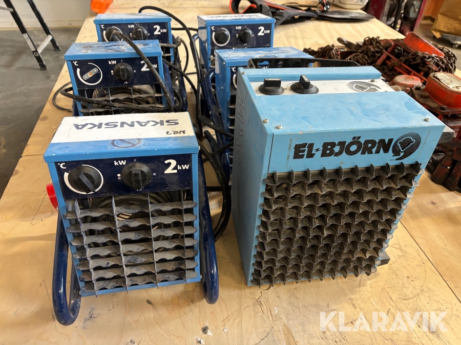 Fläktar El-Björn 6st