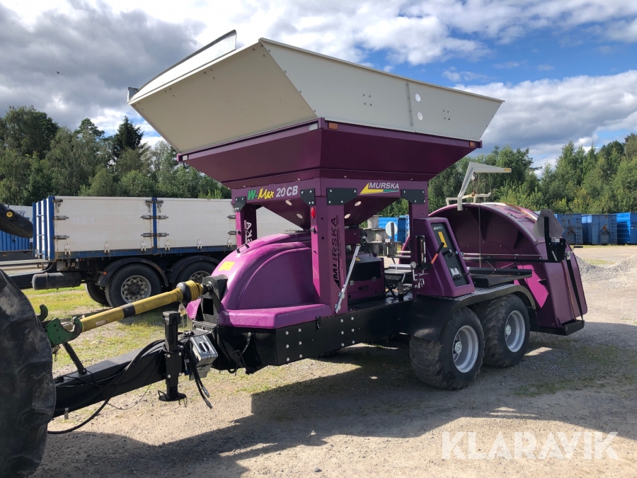 Spannmålskross Murska W-Max 20CB med korvläggare