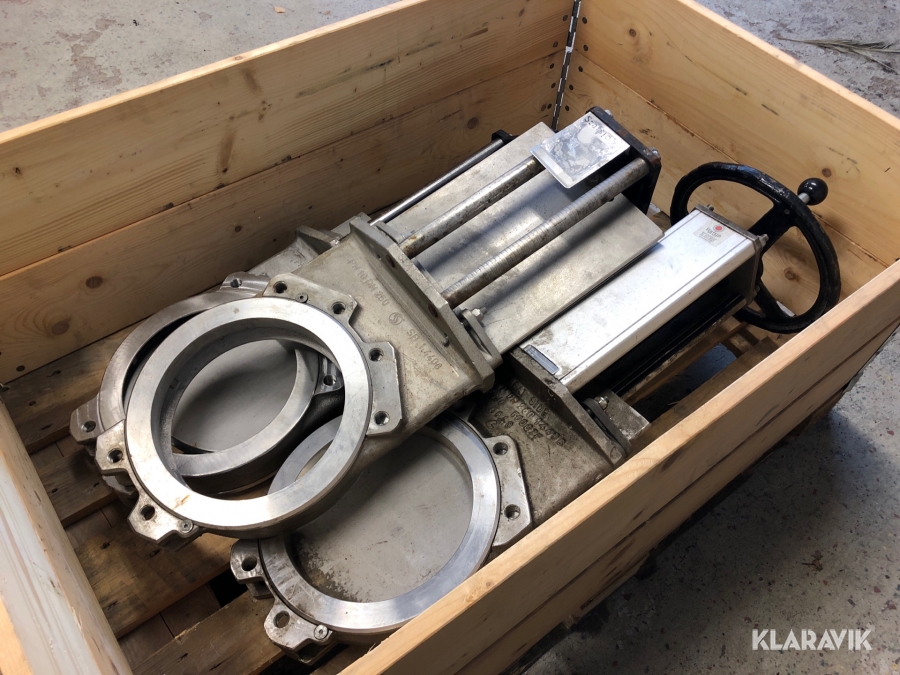 Skjutventiler 3 stycken 