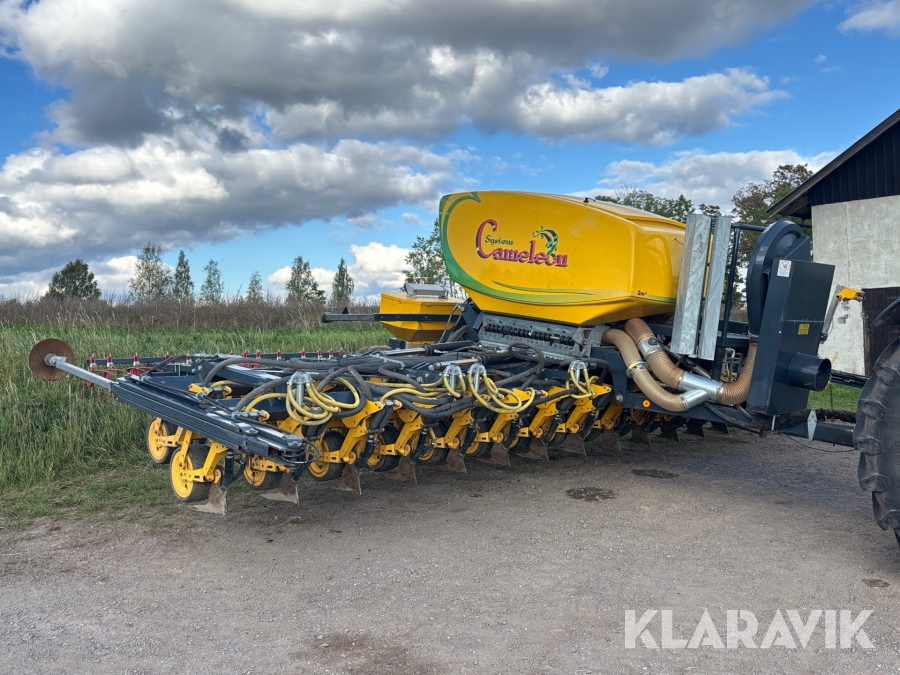 Såmaskin / radhacka Cameleon 8m med Frölåda