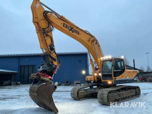 Grävmaskin Hyundai Robex 290LC-9 med tiltrotator