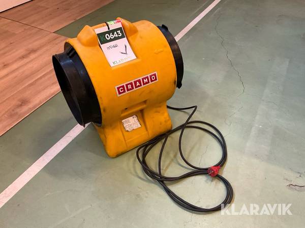 Evakueringsfläkt Dantherm BL 6800
