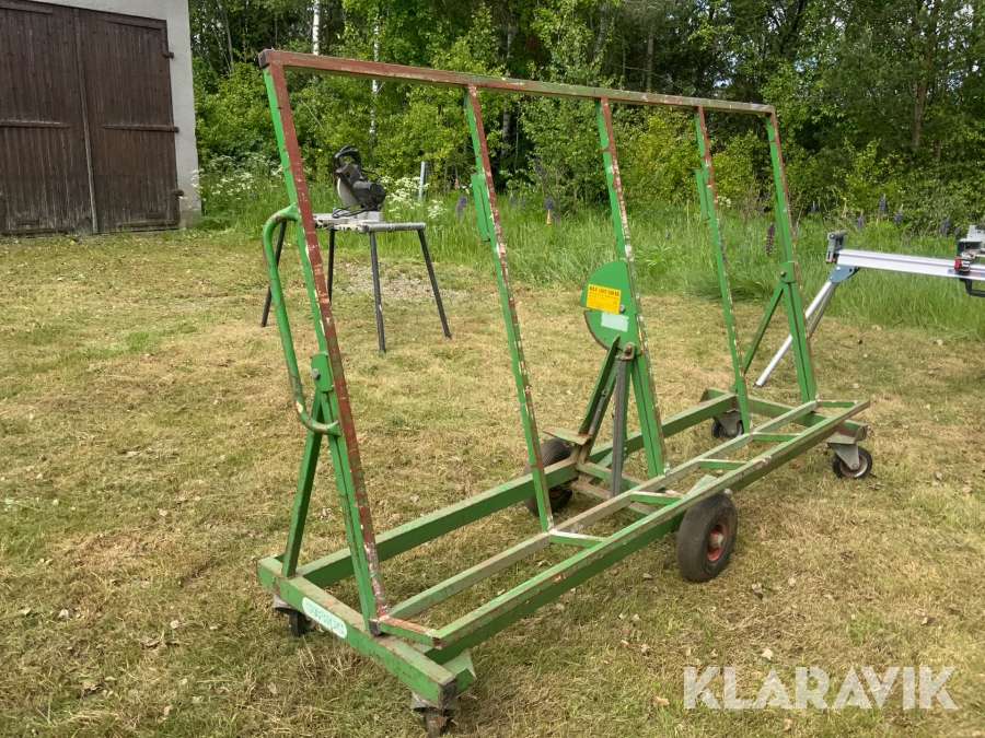 Skivvagn Gyproc 500kg