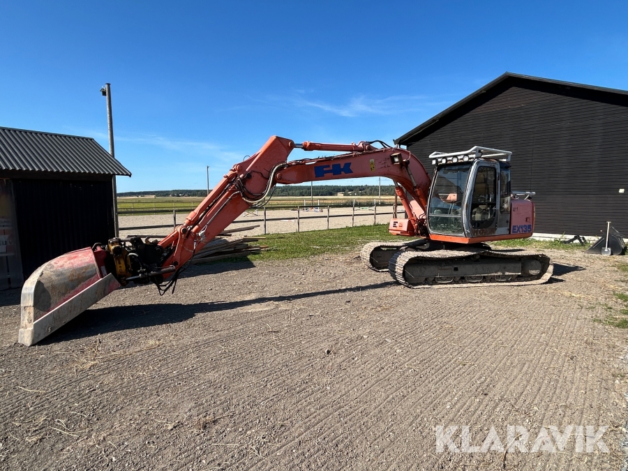 Grävmaskin Fiat - Kobelco EX 135