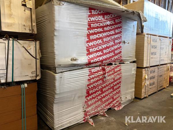 Isolering 48 st Rockwool Västkustskiva 33