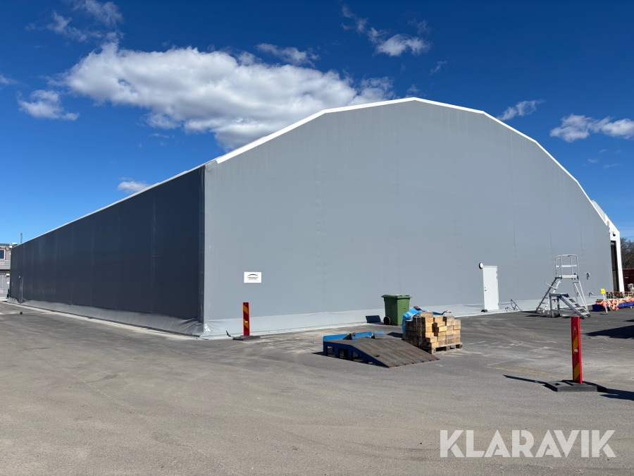 Lagertält Jonsered 30x40x5 m med mellanvägg
