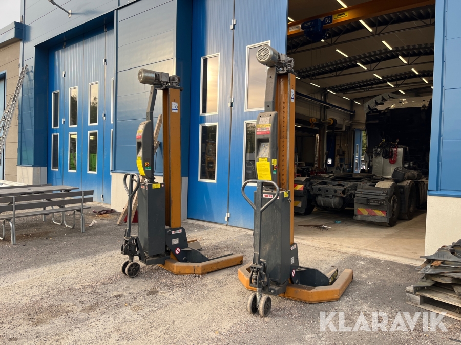 Lastbilslyft Hetra 7500 kg 2 st