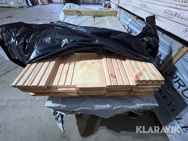 Furugolv 26,5x190 utskott