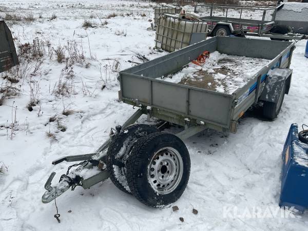 Personbilssläp Reko trailer FF 4916 med tipp