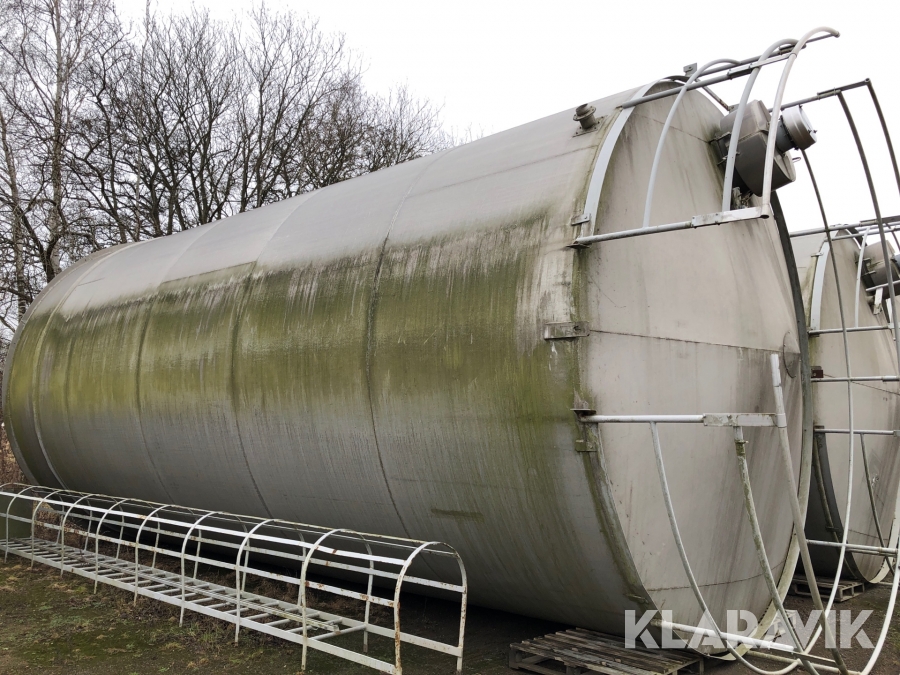 Silo 200m3 tillverkad av aluminium