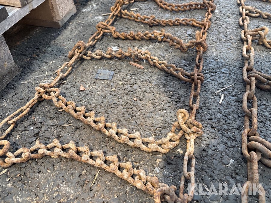 Snökedjor till lastbil 4st