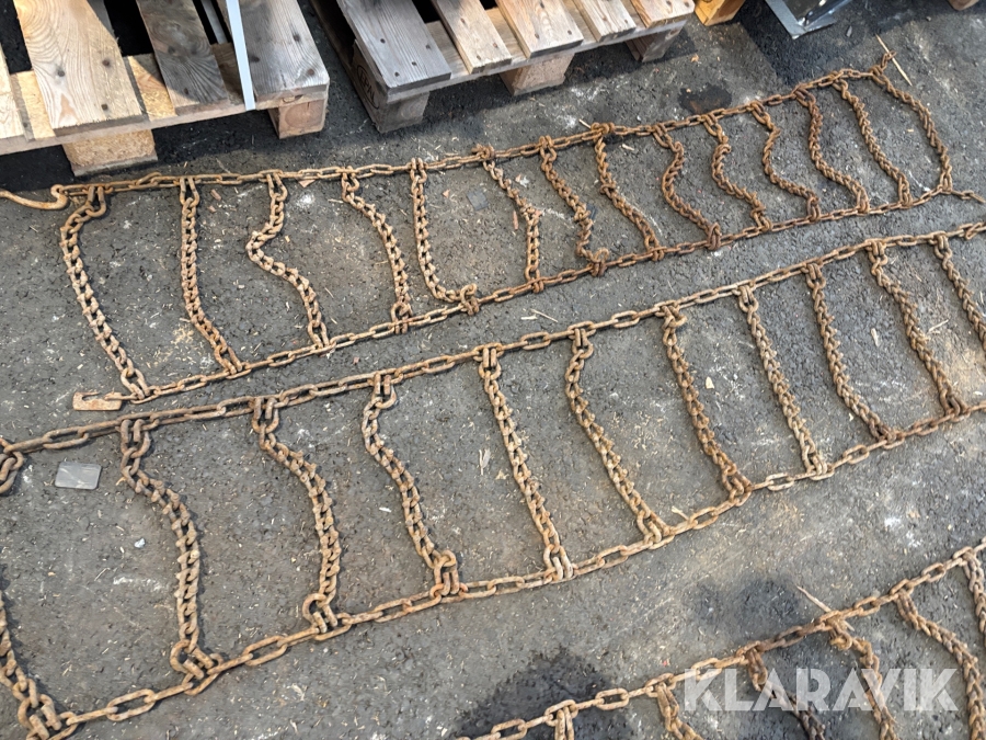 Snökedjor till lastbil 4st