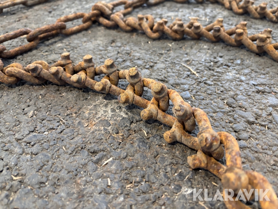 Snökedjor till lastbil 4st