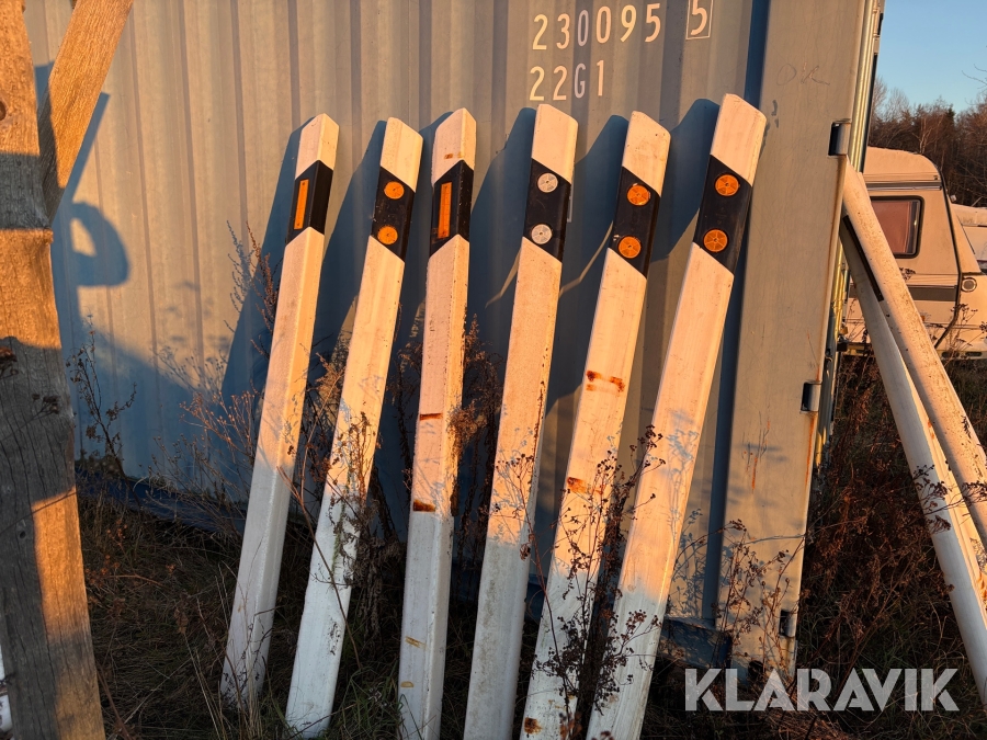 Reflexstolpar / vägstolpar