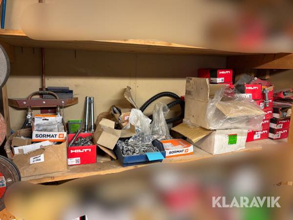 Blandat infästningsmaterial