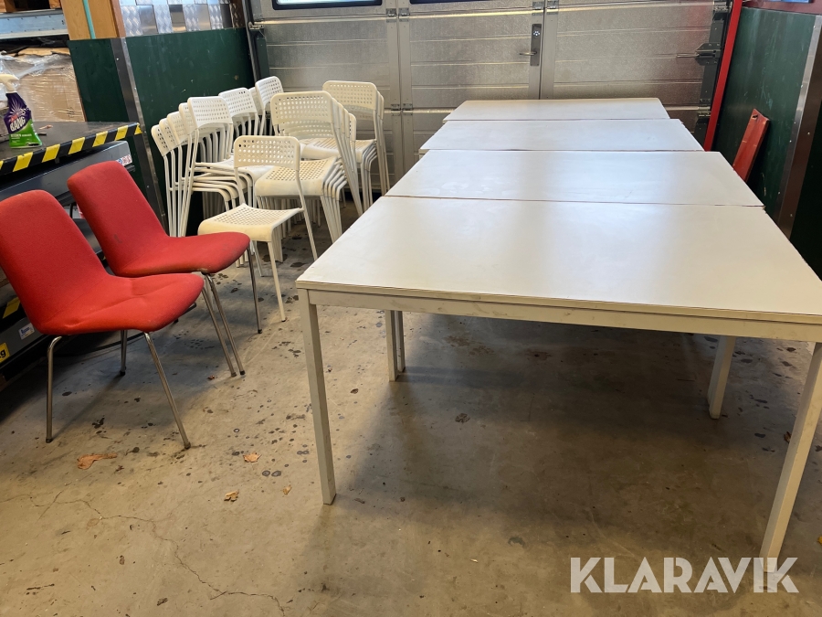 Bord 4st & stolar 25st