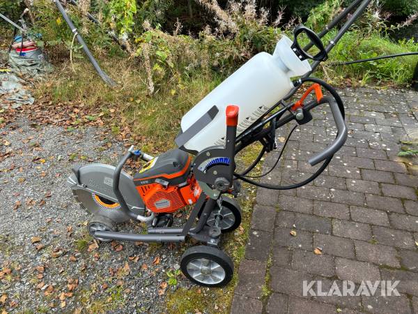 Motorkap på vagn HELT NY Husqvarna K970-400