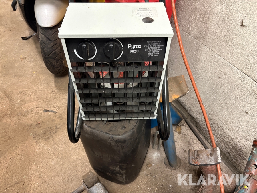Värmefläkt Pyrox Proff
