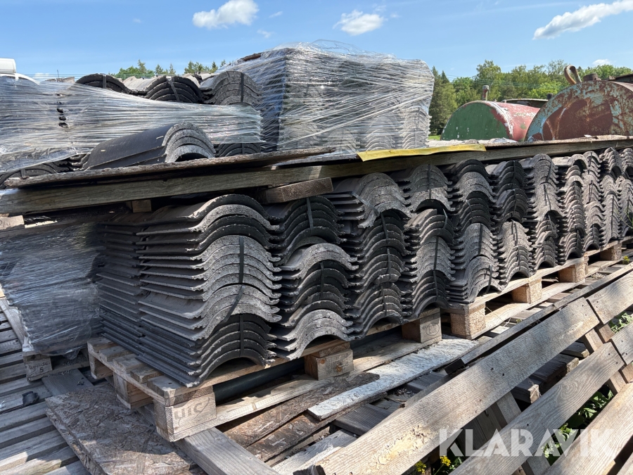 Tegelpannor / Enkupiga betongpannor Benders ca 1500st