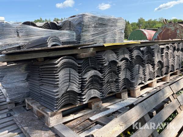 Tegelpannor / Enkupiga betongpannor Benders ca 1500st