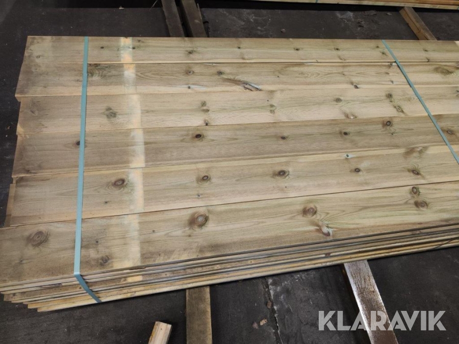 Impregnerad trall 34x170 1 pkt 4,2m 60st