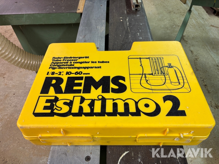 Rörfrysningsapparat Rems Eskimo 2 1/8-2” 10-60 mm