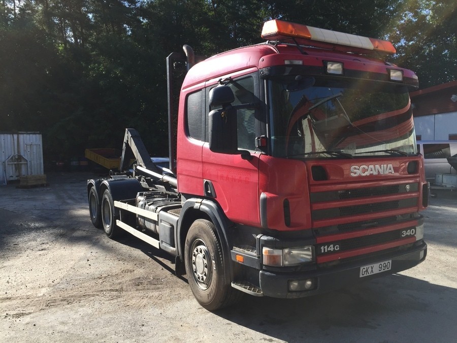 Lastväxlare / Rullflaksväxlare m Krokarm