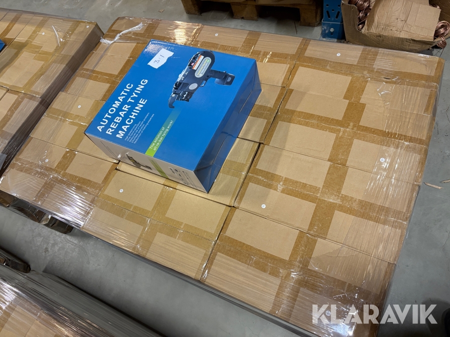 Najmaskin Automatic Rebar KW-0039 (NY) med 1st pall najtråd