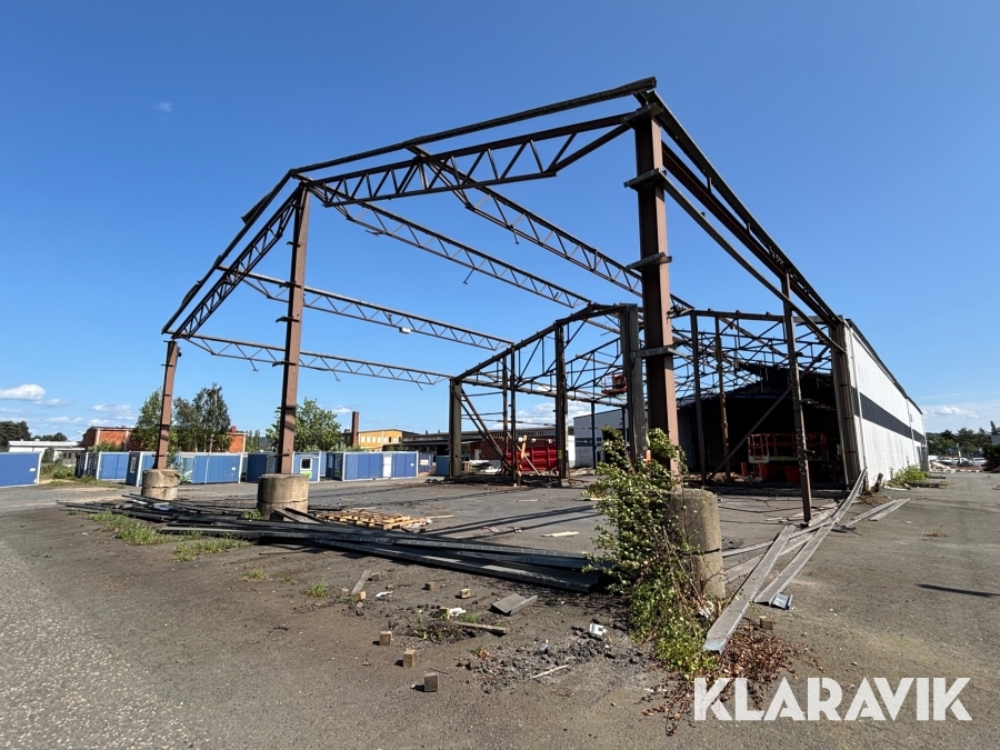 Maskinhall/Industrihall stålstomme