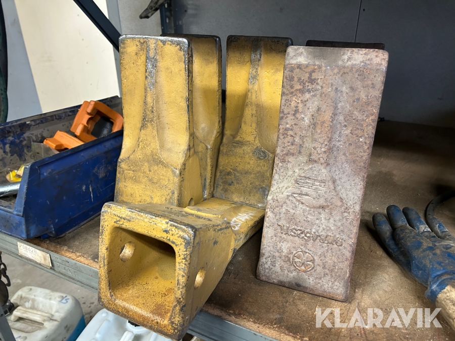 Tänder till tandskopa SWB 452SYL med 5st låsningar