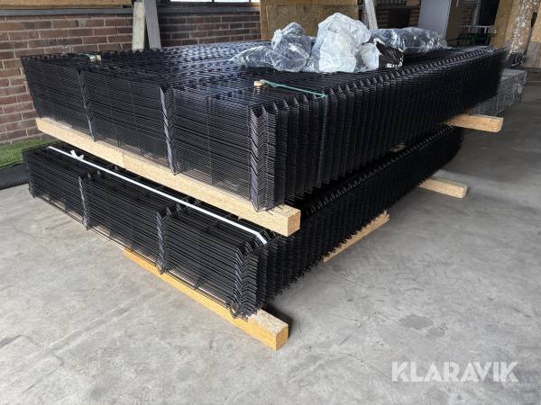 Panelstaket 3D 245m