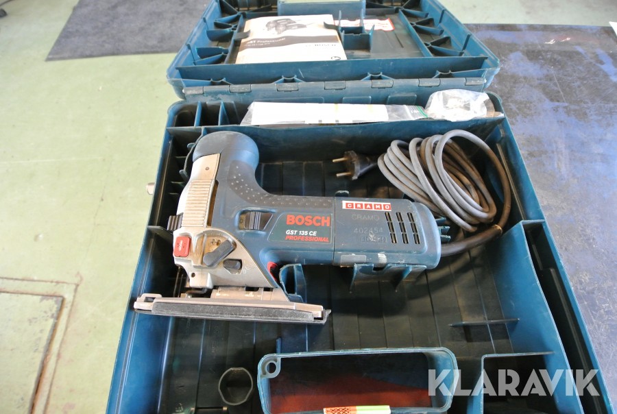 Sticksåg Bosch  GST 135 CE el 240 volt