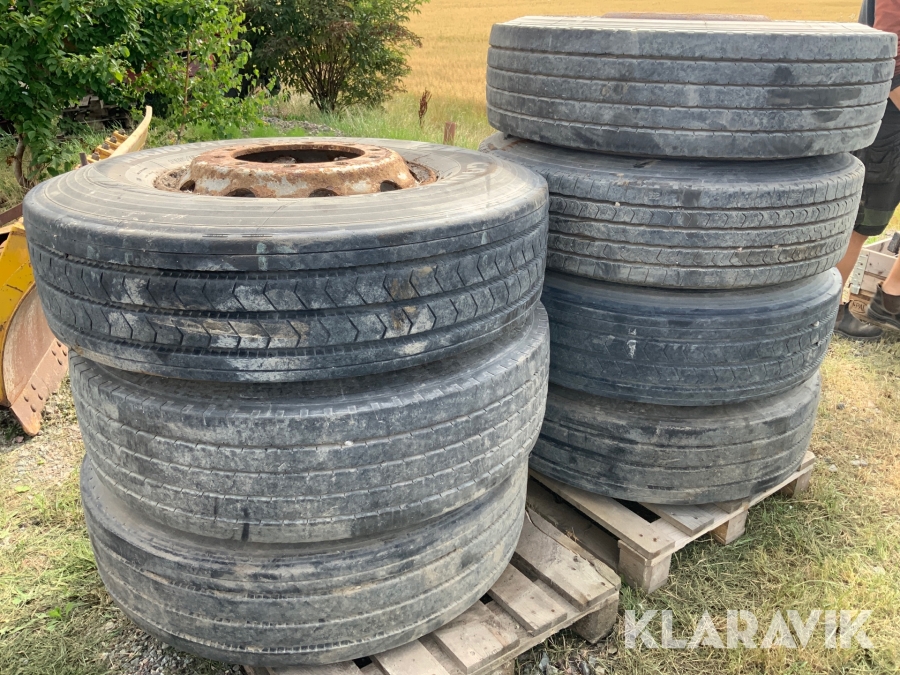 Kärrhjul 7st 315/R22,5