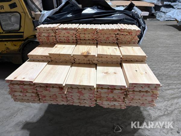 Furugolv 26.5x190 utskott