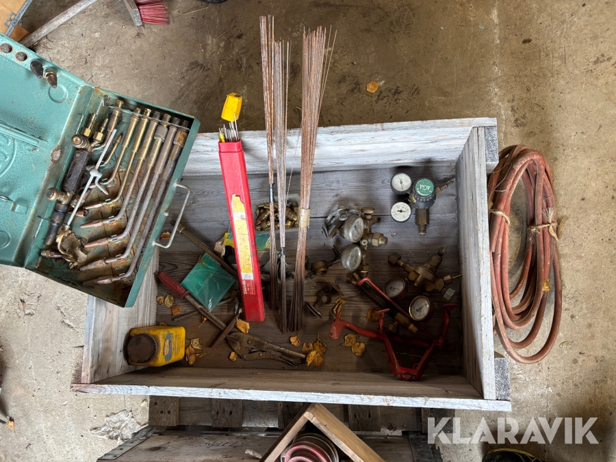 Tillbehör till gassvets