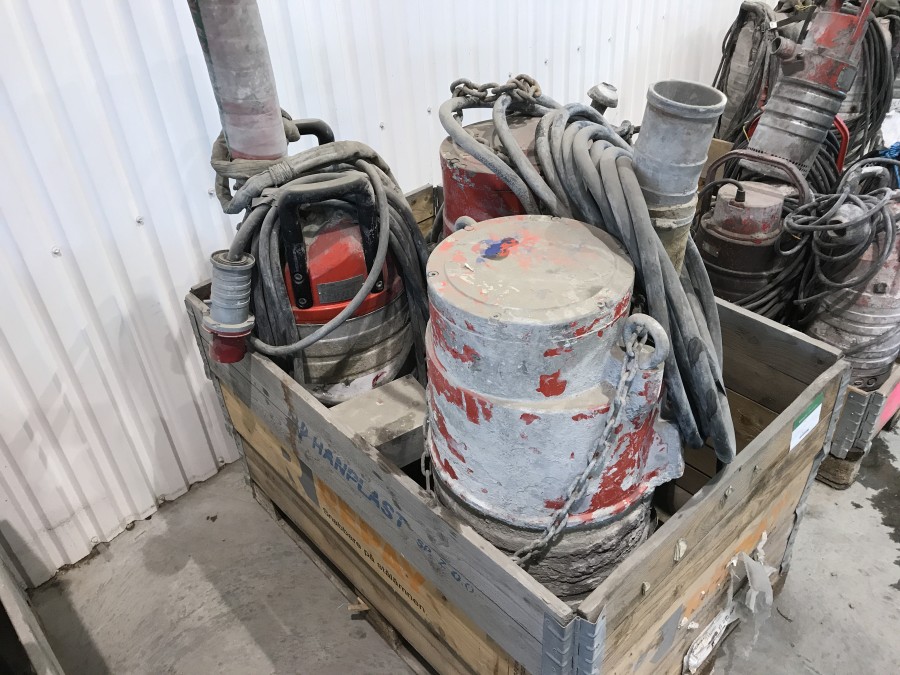 3st Dräneringspumpar