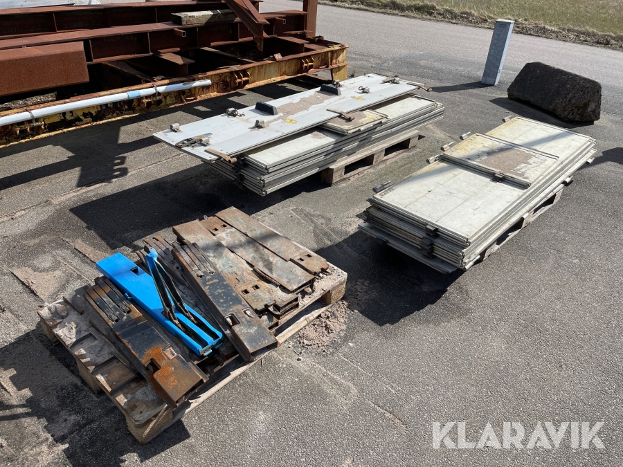 Lämmar aluminium för trailer