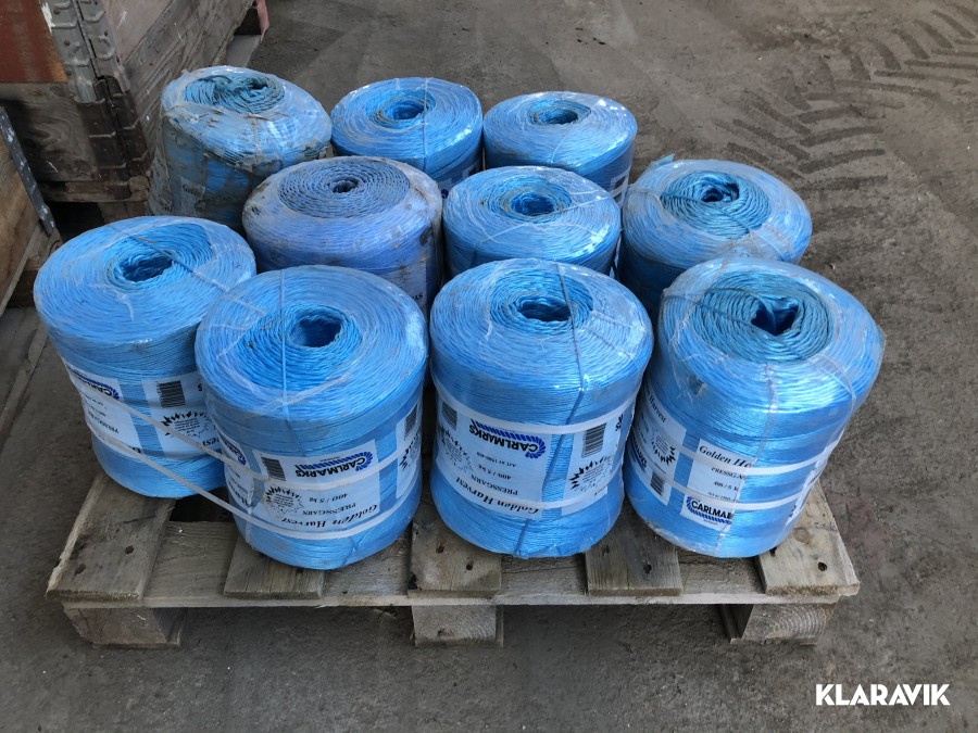 Rundbalgarn / Pressgarn Golden Harvest 10st rullar