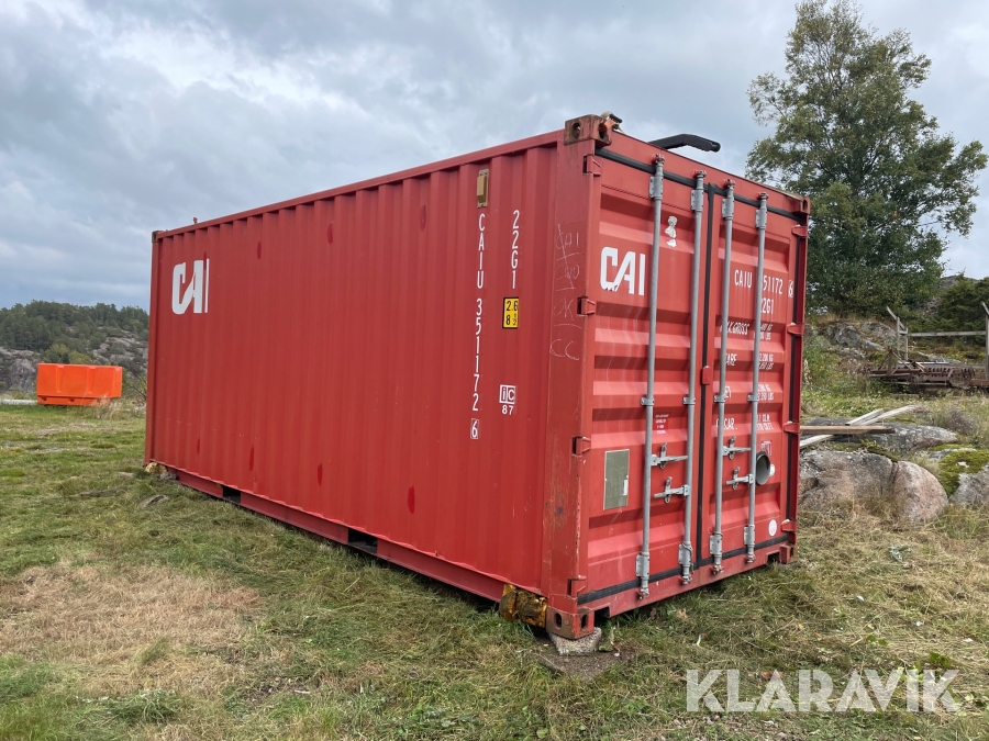 Mobilt pannrum i 20 fots container