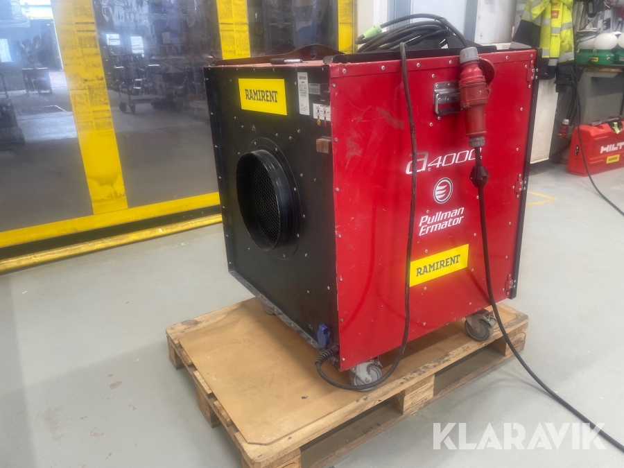 Luftrenare Pullman Ermator A4000