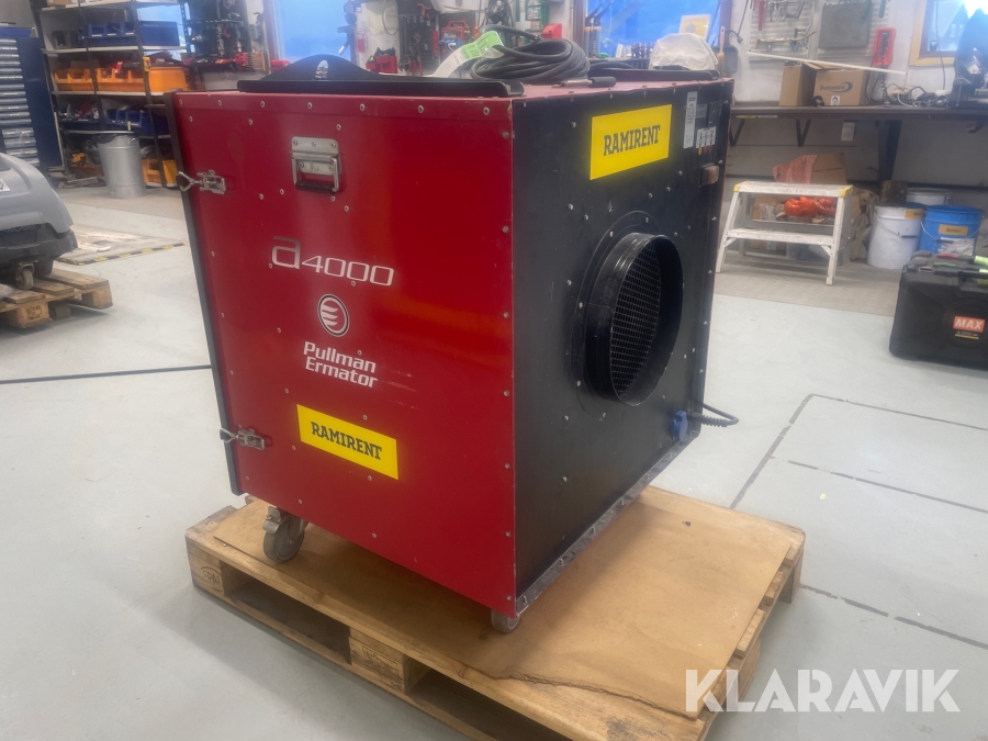 Luftrenare Pullman Ermator A4000