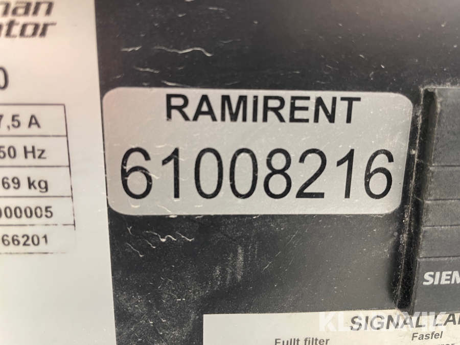 Luftrenare Pullman Ermator A4000