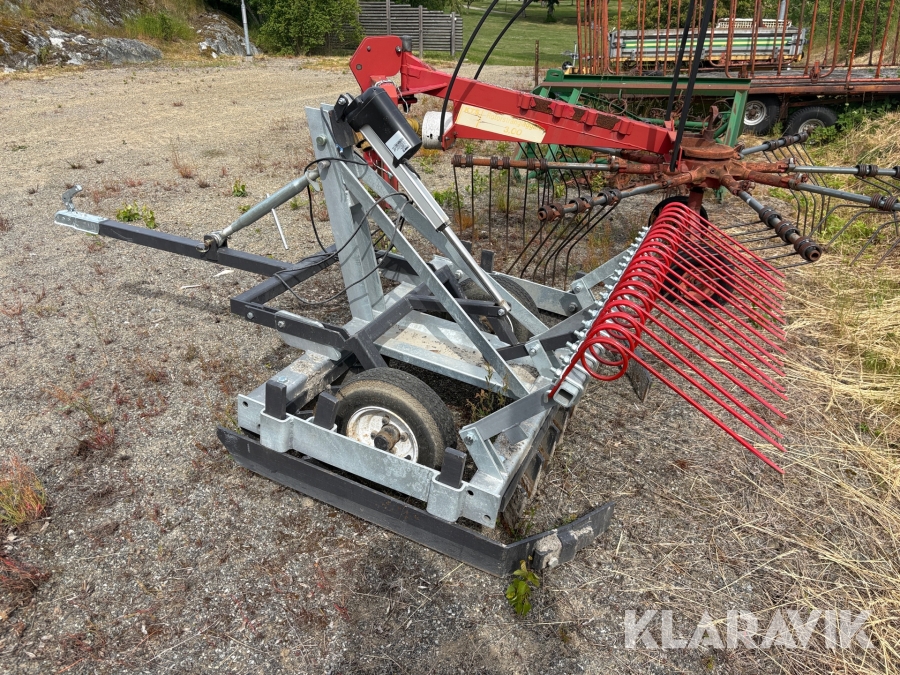 Gårdsharv för ATV elektrisk Linak