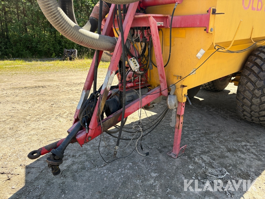 Gödselspridare Olby 12B4 12m3
